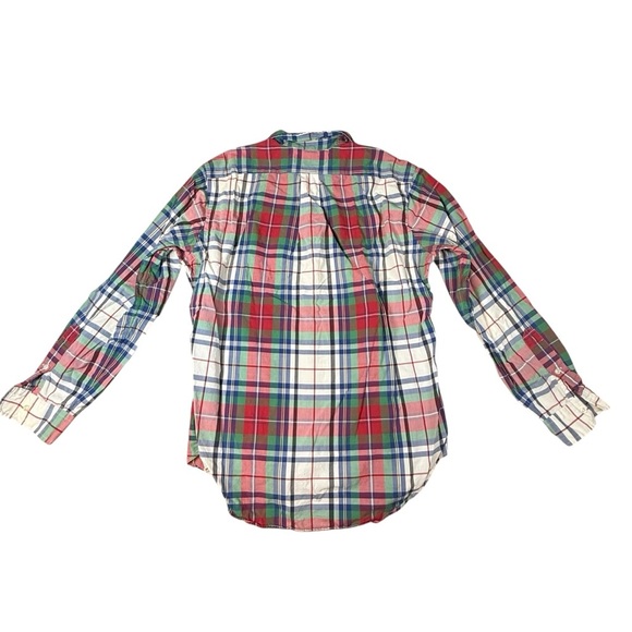 Ralph Lauren  Custom Fit Shirt Mens M Colorful PlaidLong Sleeve Button Up Pony - Picture 4 of 4